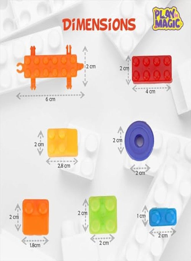 PlayMagic Building Blocks with Wheels 380 pcs - Image 4